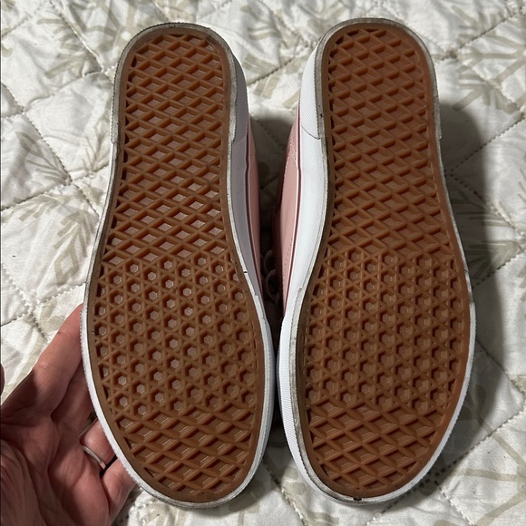 Vans Women's Blush Pink Sneakers - Picture 6 of 7
